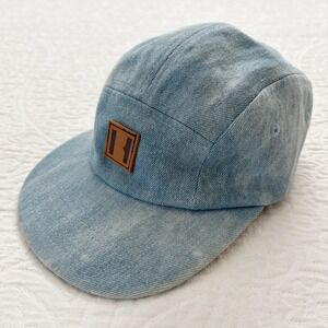 Beau Hudson Toddler Light Wash Denim 5 Panel Cap